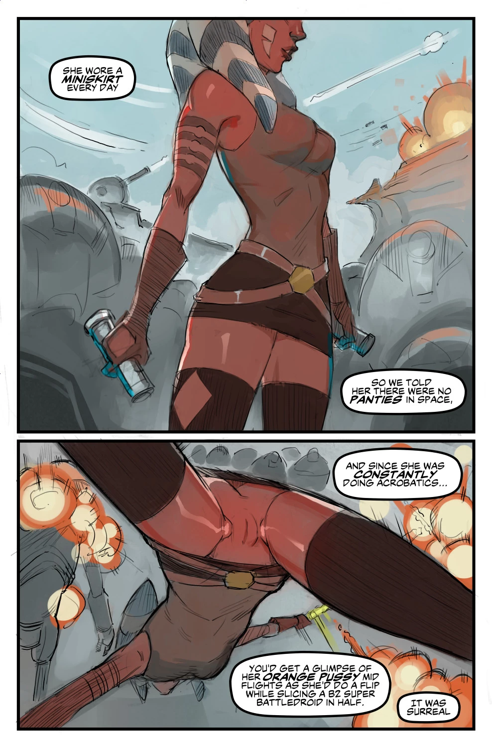 Star Wars - Obi Wan Tells Luke About Ahsoka Tano image number 2