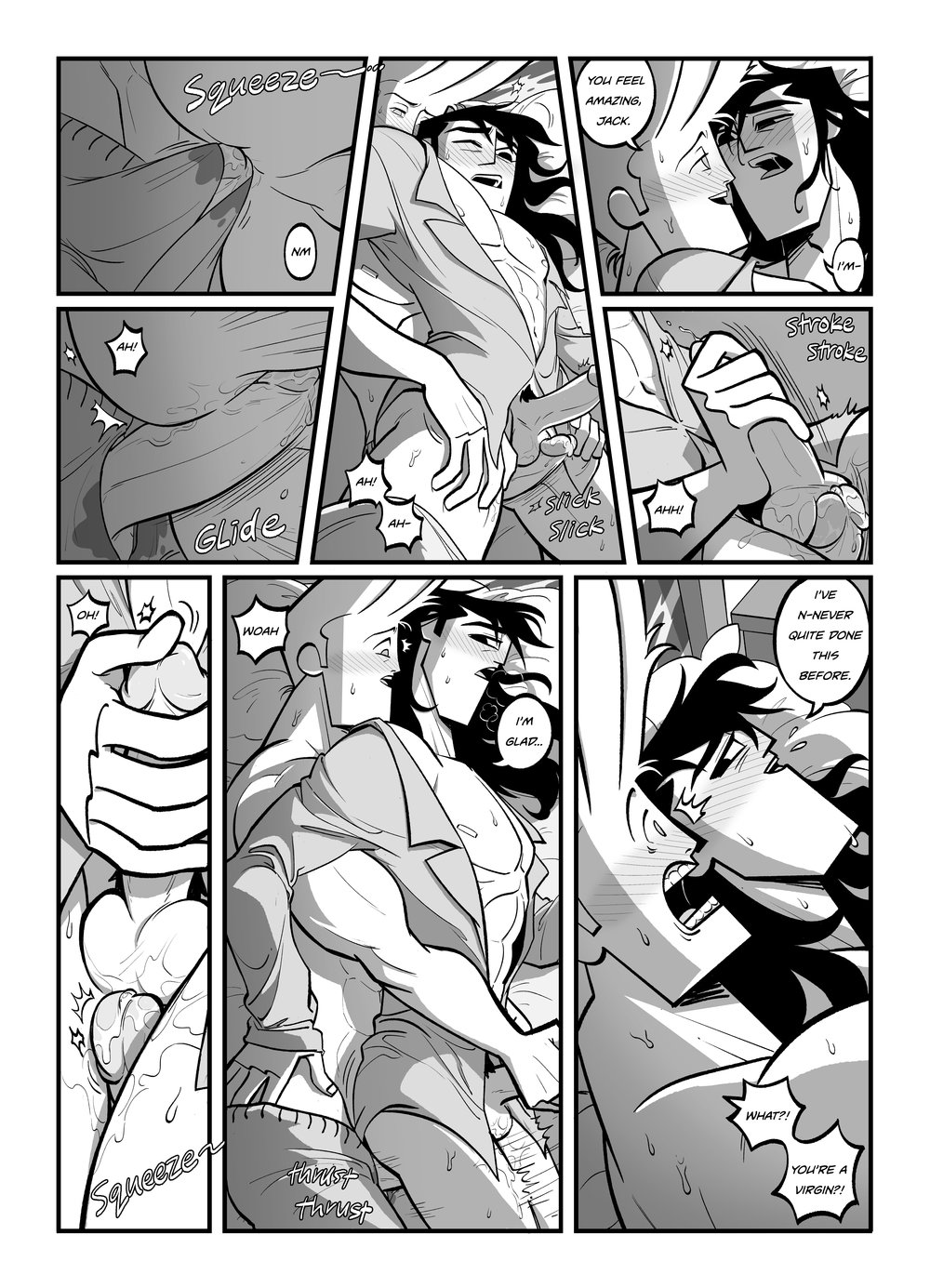 c2ndy2c1d - Samurai Bravo gay porn comic image number 12