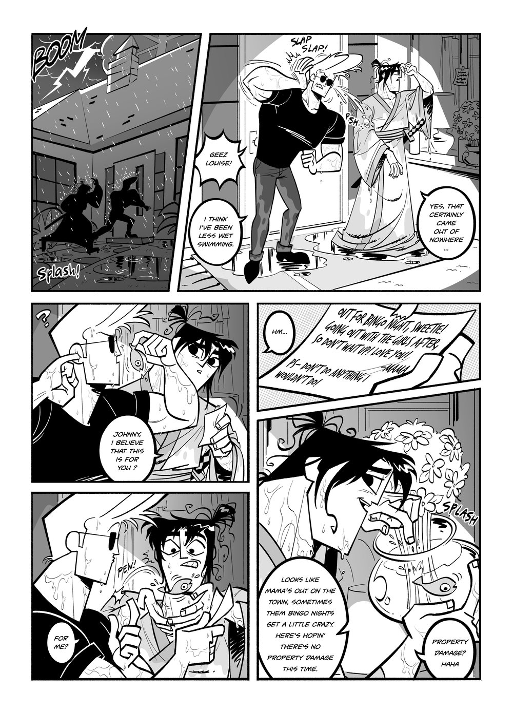 c2ndy2c1d - Samurai Bravo gay porn comic image number 1