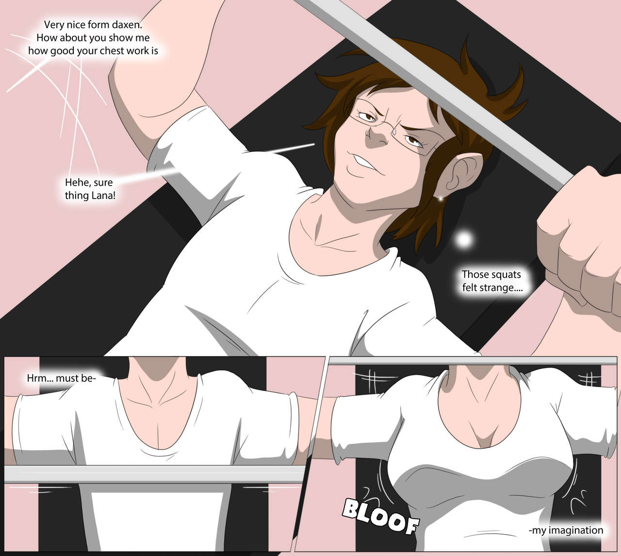 Date with Lana TG - Daxen Gym Date image number 3