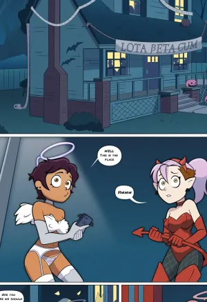 Luz and Amitys Halloween Party