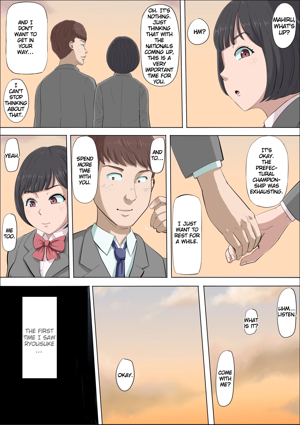 Mahiru and Numata ~The Girl Who Fell into a Trap~  Mahiru to Numata ~Wana ni Hamerareta Kanojo~ image number 9