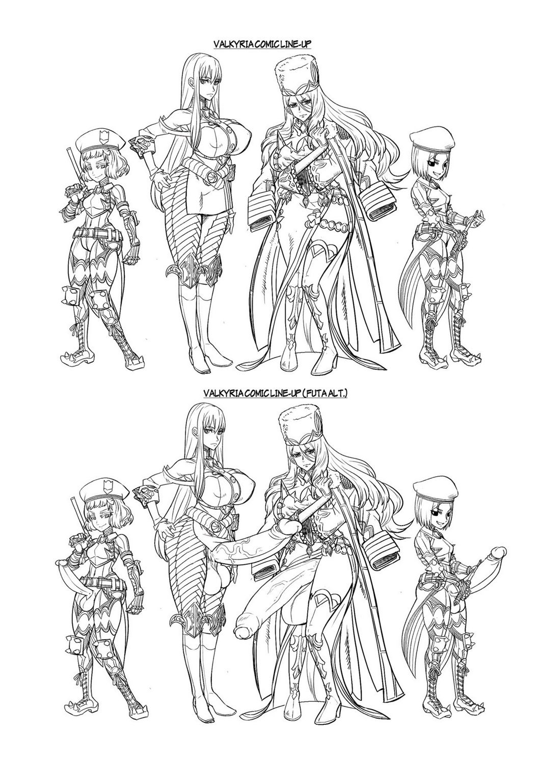 Valkyria Report - Futanari Chronicles image number 24