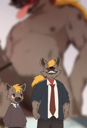 Hyena Siblings