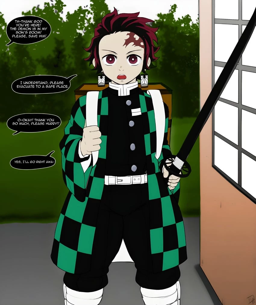 [BlackWhiplash] The Box (Demon Slayer) Colored image number 1