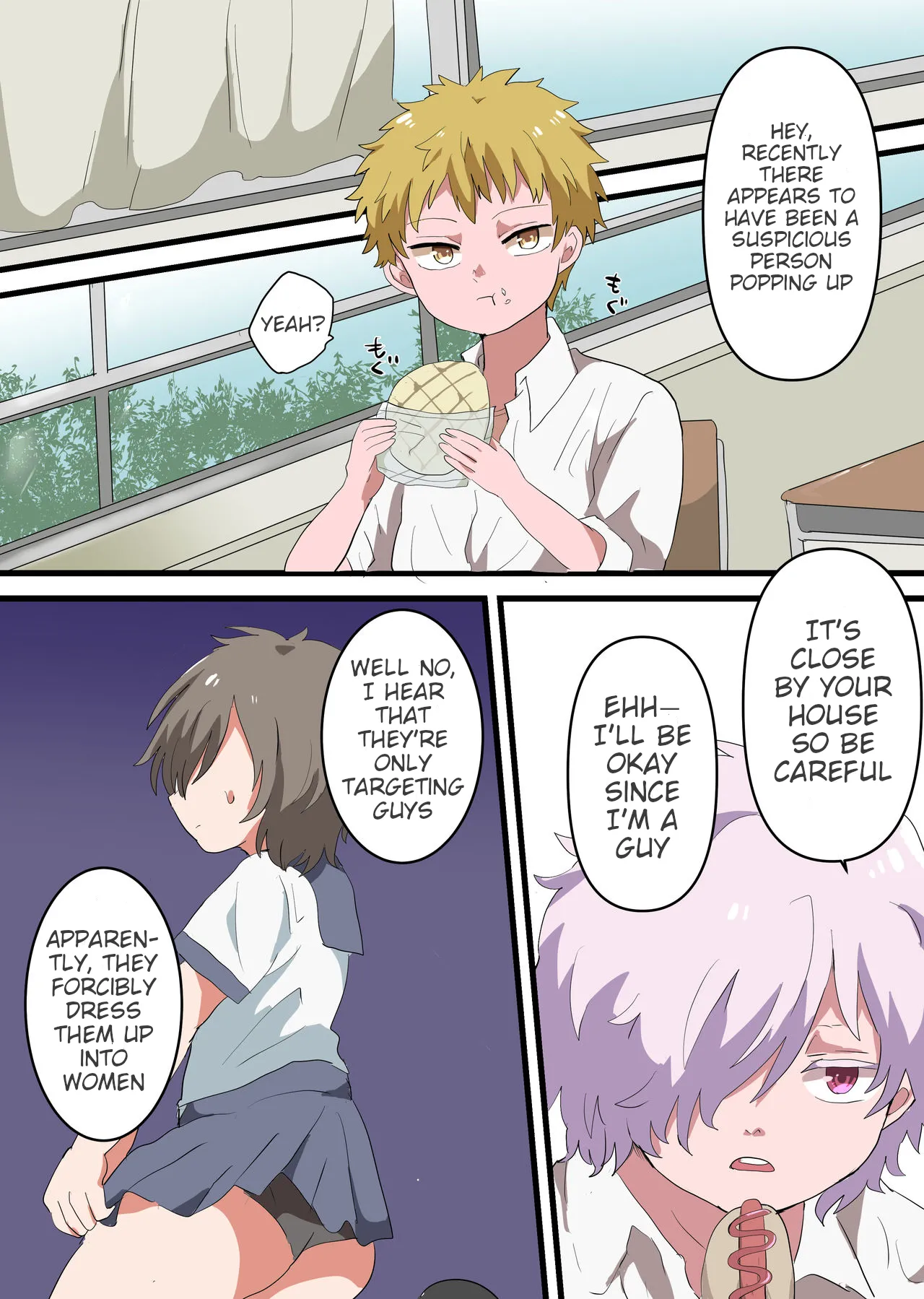 The Plan to Turn All of Humanity Into Traps  Jinrui Otokonoko-ka Keikaku image number 1