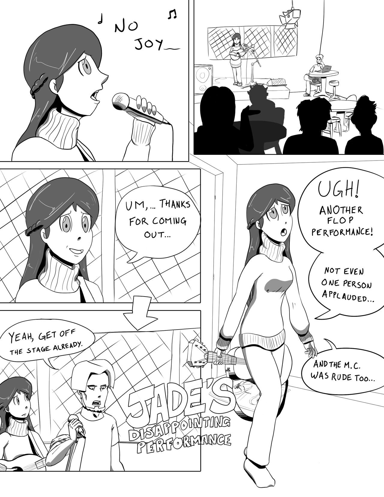 saphin - Jades Disappointing Performance porn comic