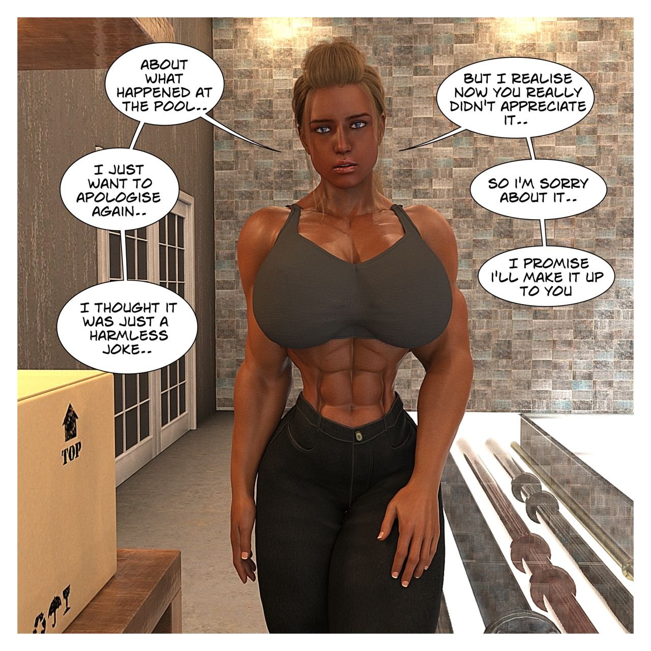 Hannahs Story 6: Heavy Lifting image number 9