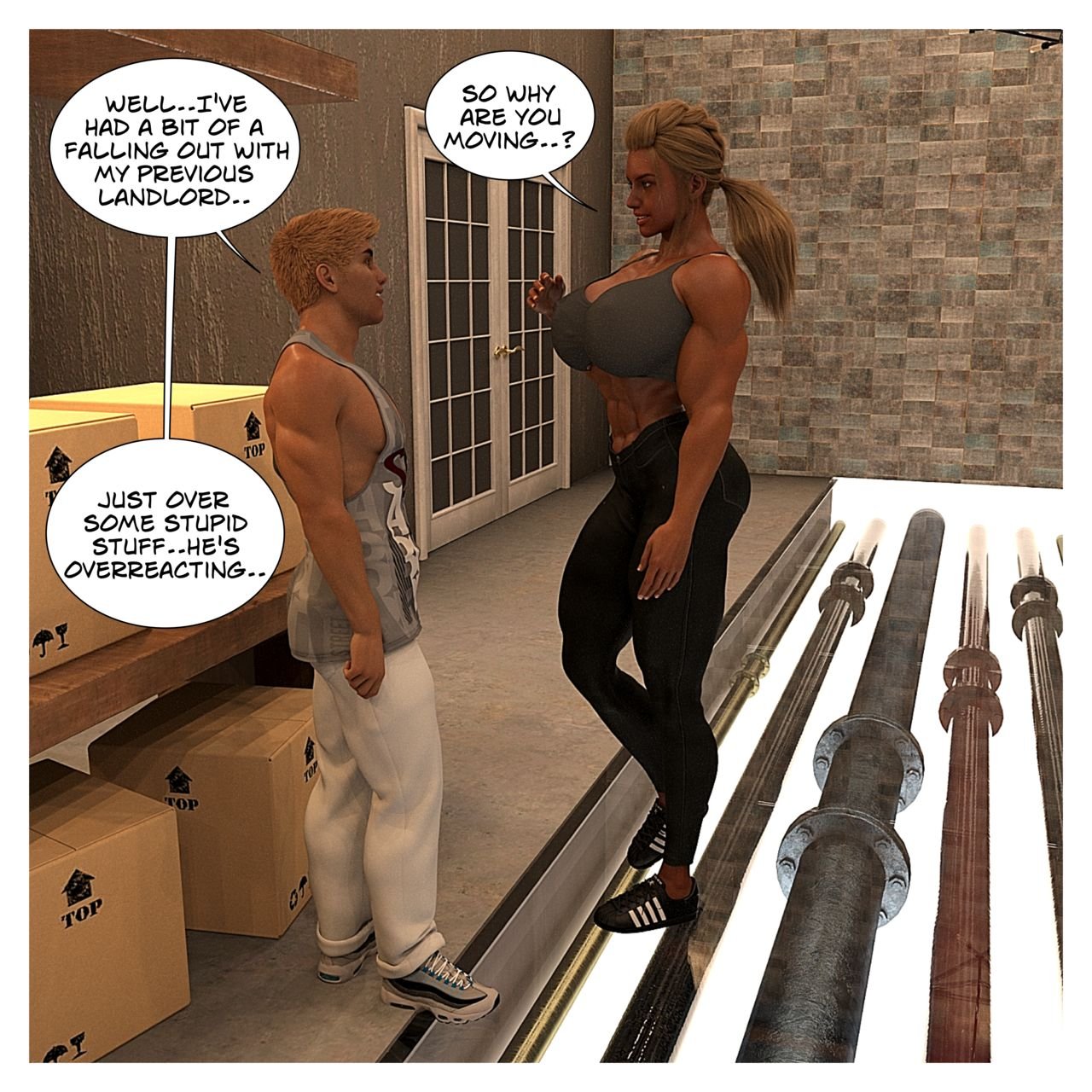 Hannahs Story 6: Heavy Lifting image number 12