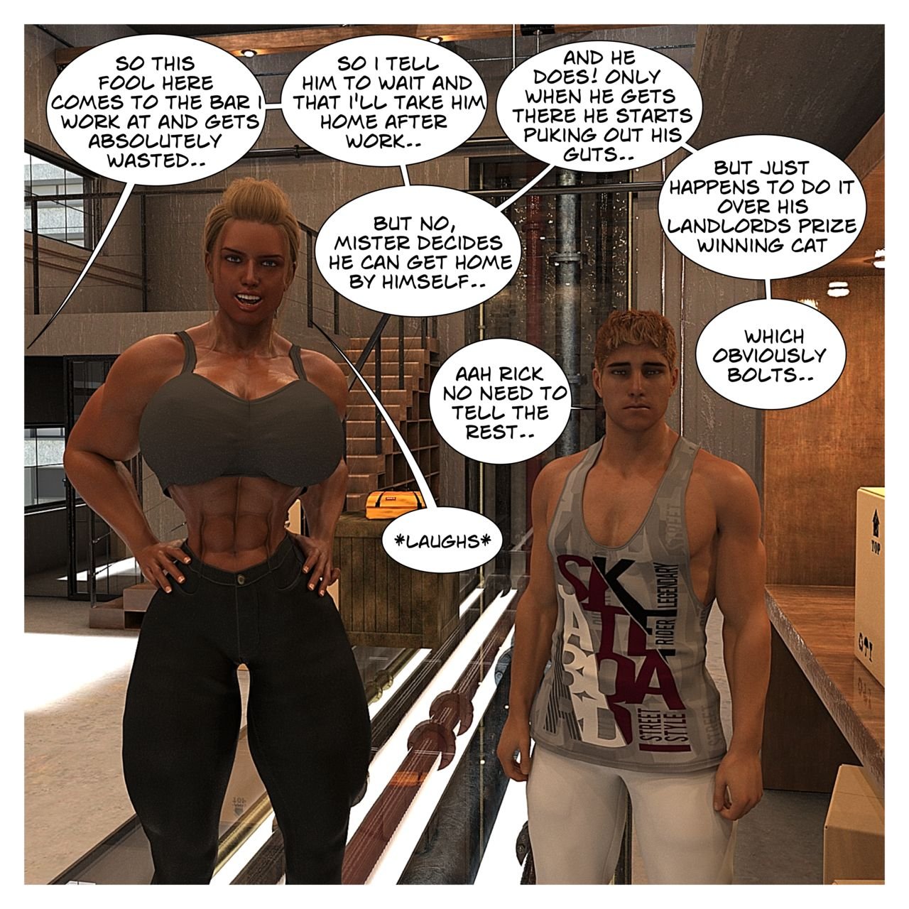 Hannahs Story 6: Heavy Lifting image number 14