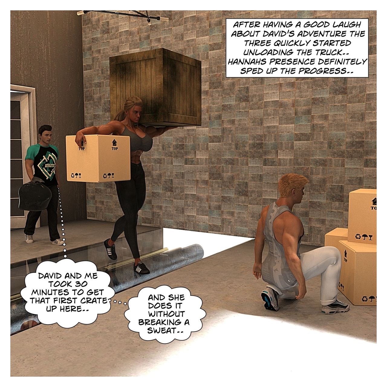 Hannahs Story 6: Heavy Lifting image number 17