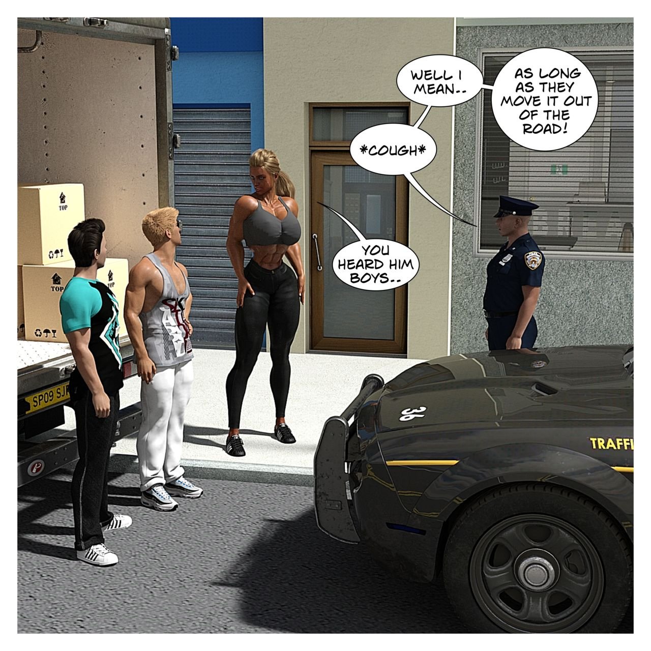 Hannahs Story 6: Heavy Lifting image number 35