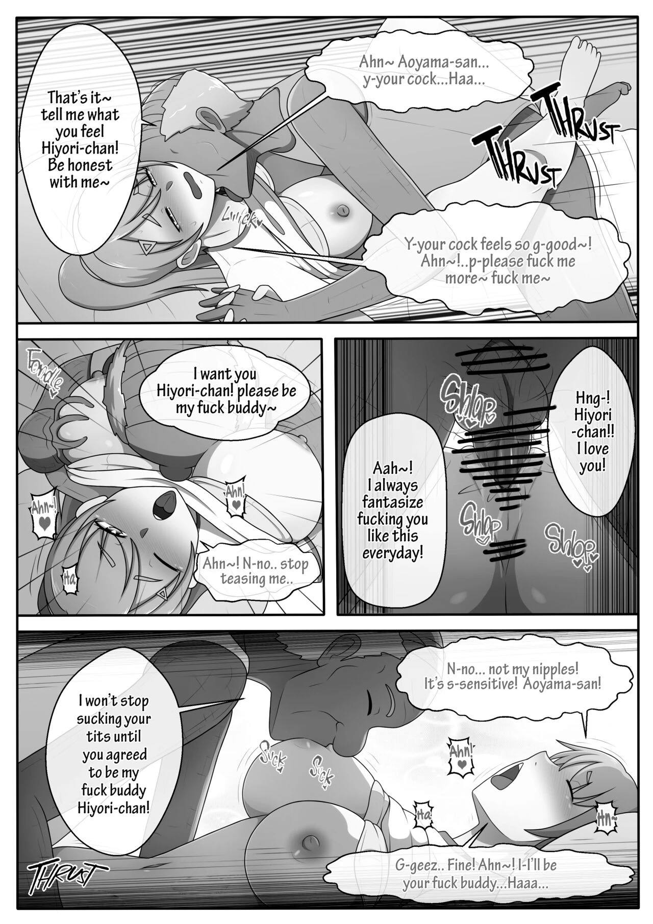 Hiyori is very helpful! image number 31