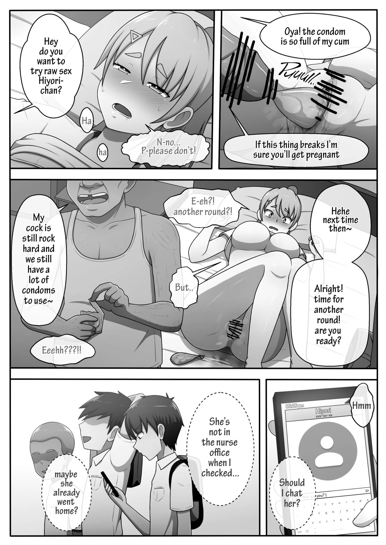 Hiyori is very helpful! image number 33