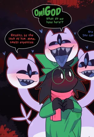 Ralsei x Clover