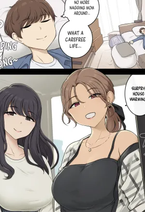 Tall, Busty Onee-sans Turn My  Place into Their Sex Room  Keitai Choushin Onee-san-tachi ni Shinkyo o Yaribeya ni Sareru Hanashi