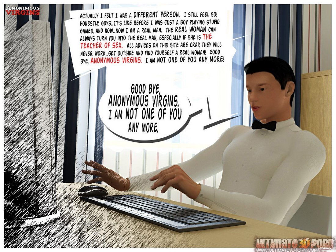 (ultimate 3d porn) Anonymous Virgins 1 - The Teacher of Sex (English) image number 74