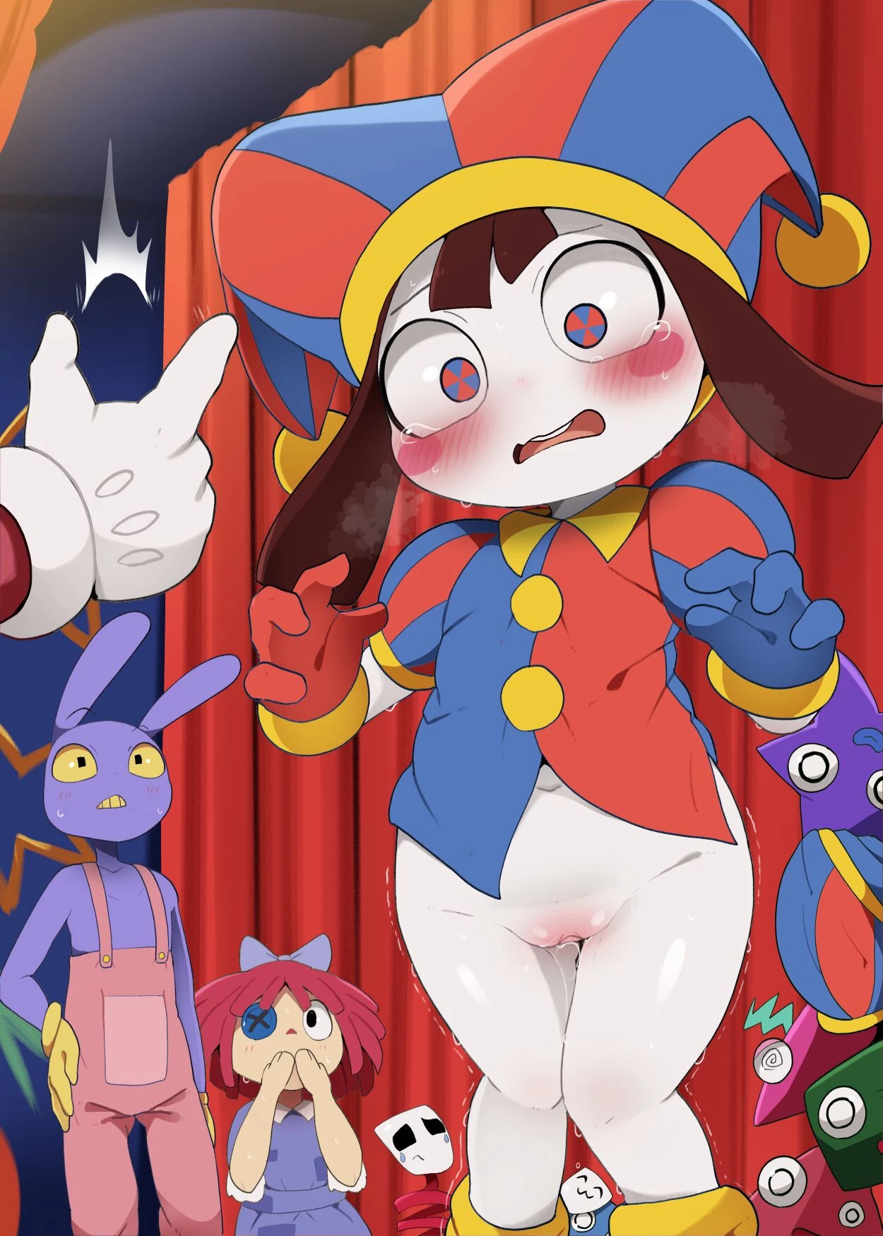 Bunny and Pomni