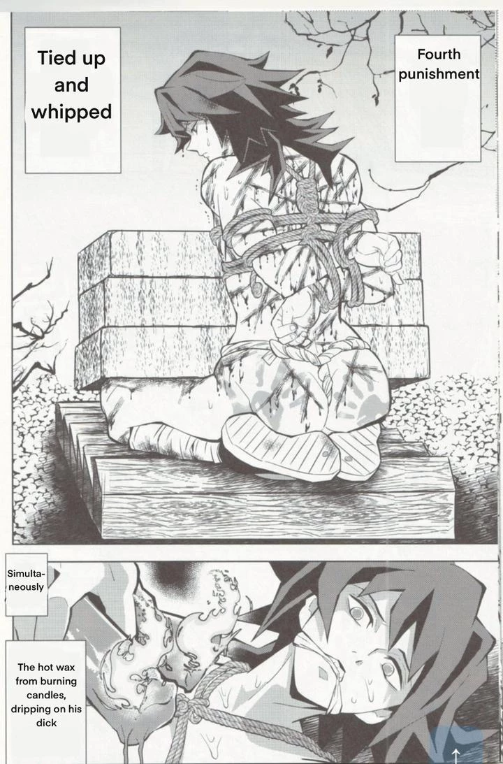 Giyuus punishment  Tairitsu Ihan Tomioka Giyuu Shobatsu no Sho image number 10