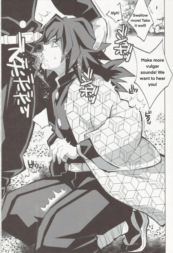 Giyuus punishment  Tairitsu Ihan Tomioka Giyuu Shobatsu no Sho image number 5