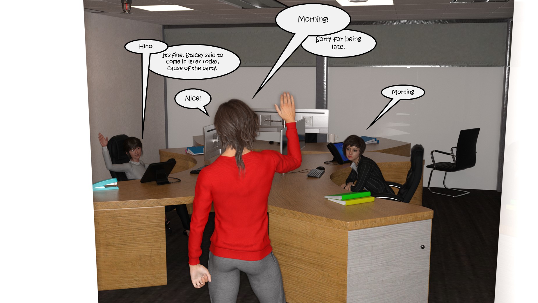 Office Party 1-4 image number 27