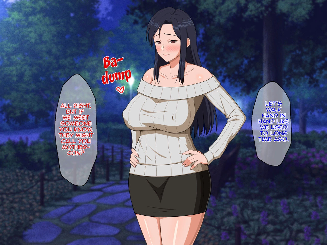 Shigoto Ningen de Kibishikatta Hahaoya wa Musuko to no Kinshin Koubi de Midara ni Aeide Jusei SuruStrict Workaholic Mother is Gasping L image number 123