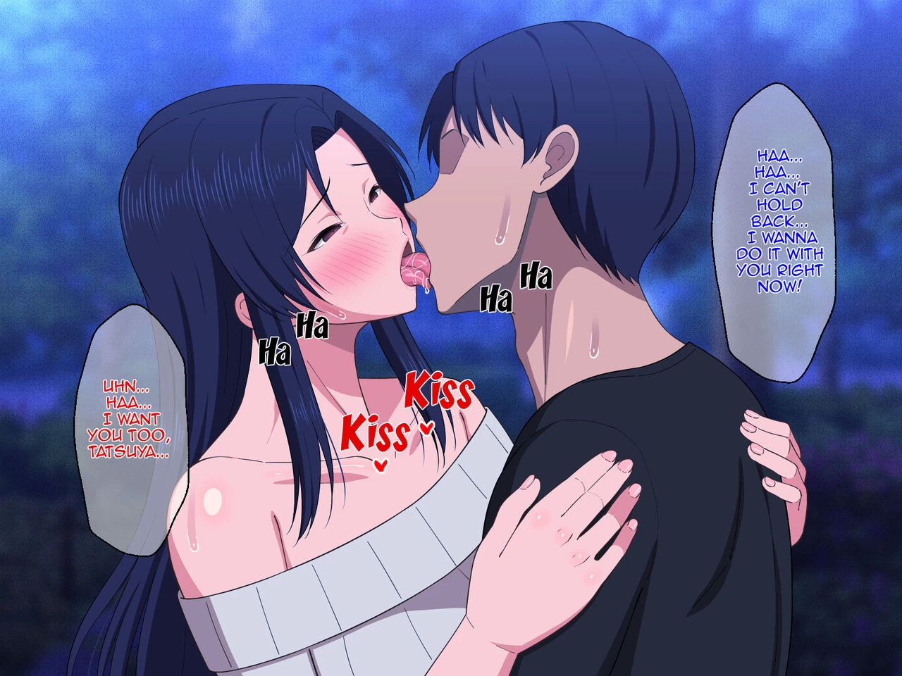 Shigoto Ningen de Kibishikatta Hahaoya wa Musuko to no Kinshin Koubi de Midara ni Aeide Jusei SuruStrict Workaholic Mother is Gasping L image number 129
