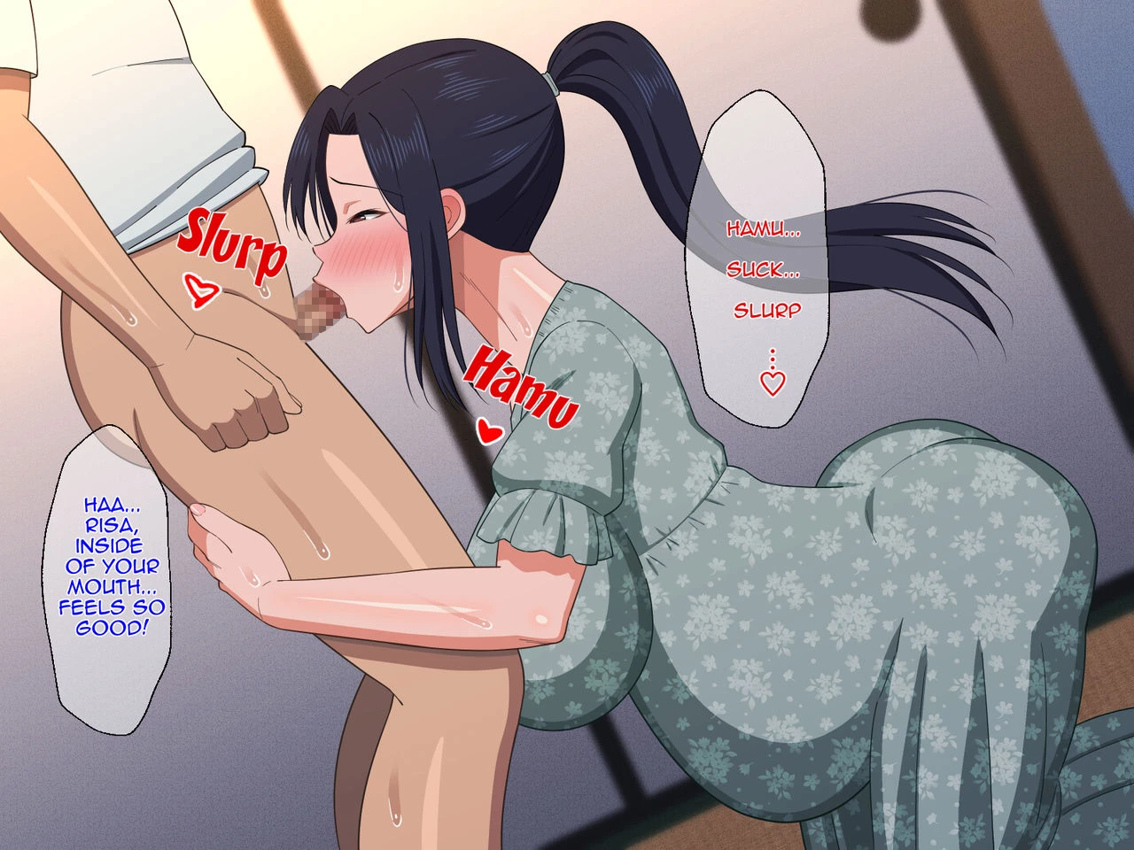 Shigoto Ningen de Kibishikatta Hahaoya wa Musuko to no Kinshin Koubi de Midara ni Aeide Jusei SuruStrict Workaholic Mother is Gasping L image number 174