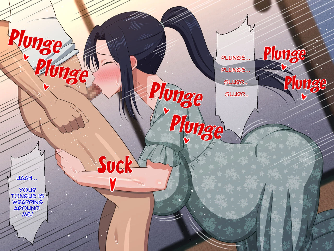 Shigoto Ningen de Kibishikatta Hahaoya wa Musuko to no Kinshin Koubi de Midara ni Aeide Jusei SuruStrict Workaholic Mother is Gasping L image number 177