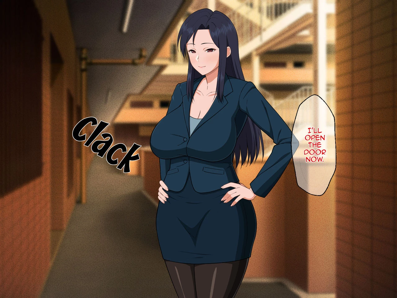 Shigoto Ningen de Kibishikatta Hahaoya wa Musuko to no Kinshin Koubi de Midara ni Aeide Jusei SuruStrict Workaholic Mother is Gasping L image number 98