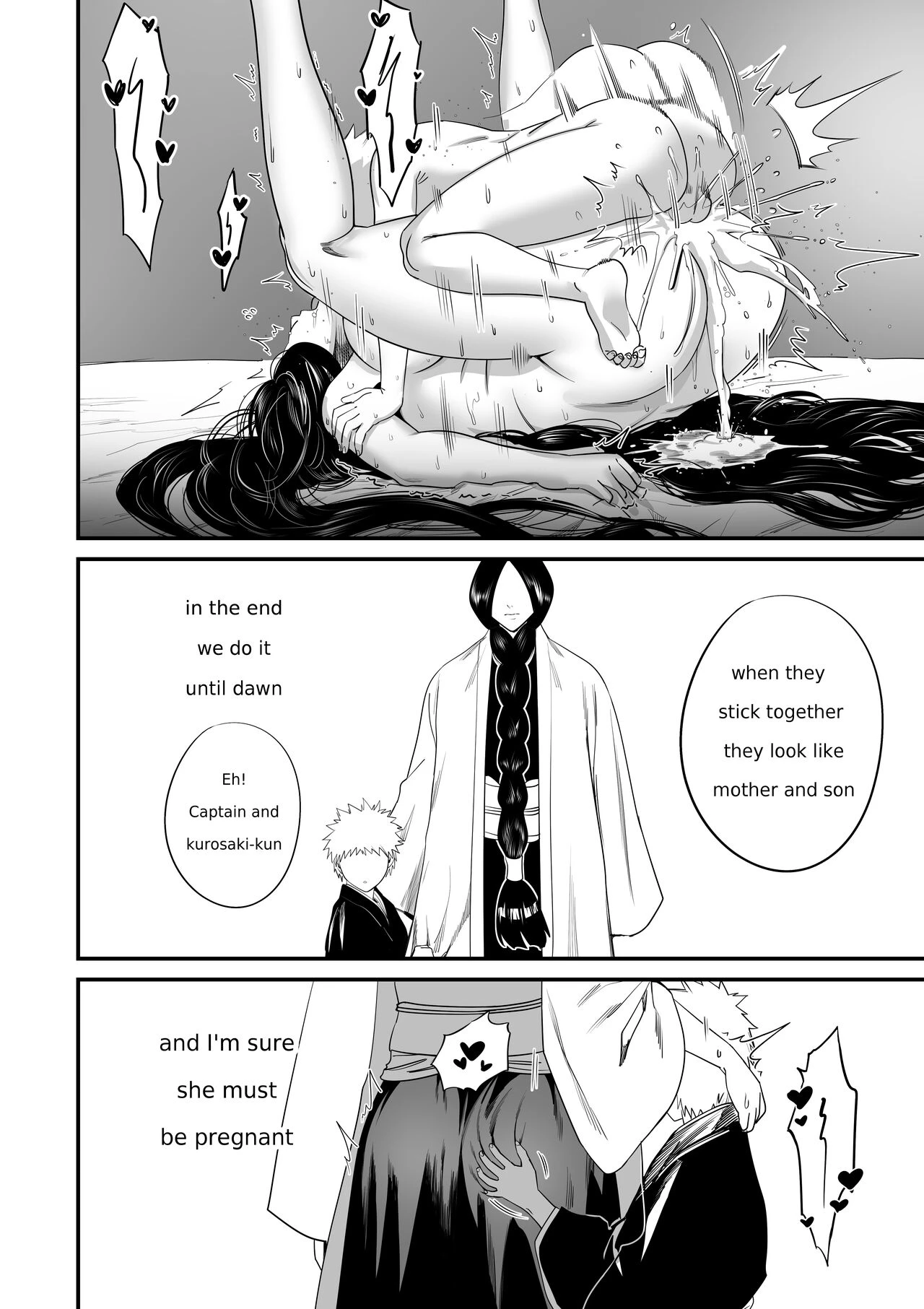 Ichigo x Unohana image number 9