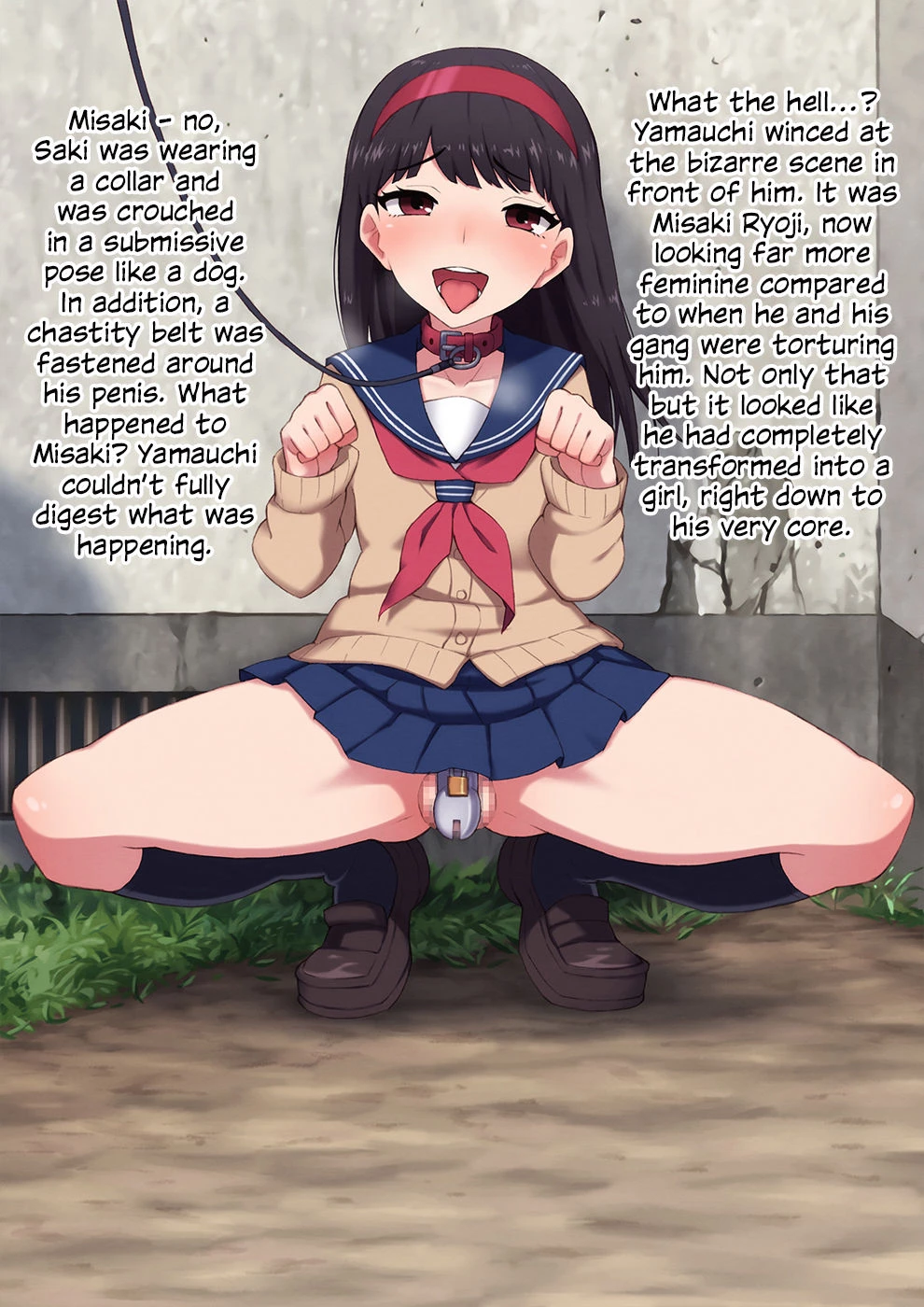 Furyou Shounen no Shitsukekata ~Hentai Josou Maso e no Mesu Ochi Choukyouroku~ image number 203