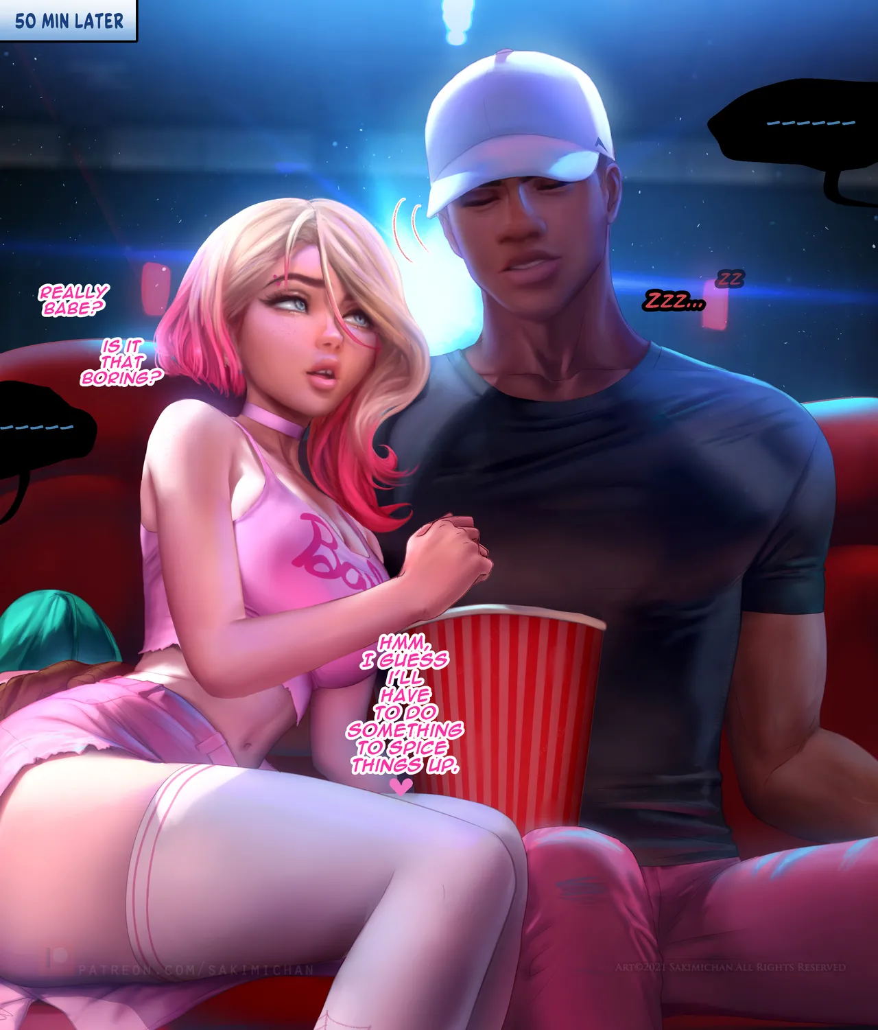 Spidey-Couple Movie Date Futa image number 8