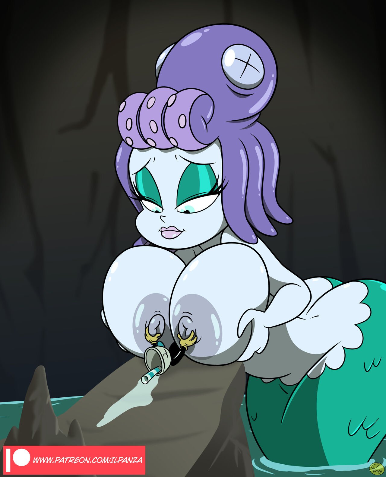 IlPanza - Baroness Von Bon Bon & Cala Maria porn image number 8