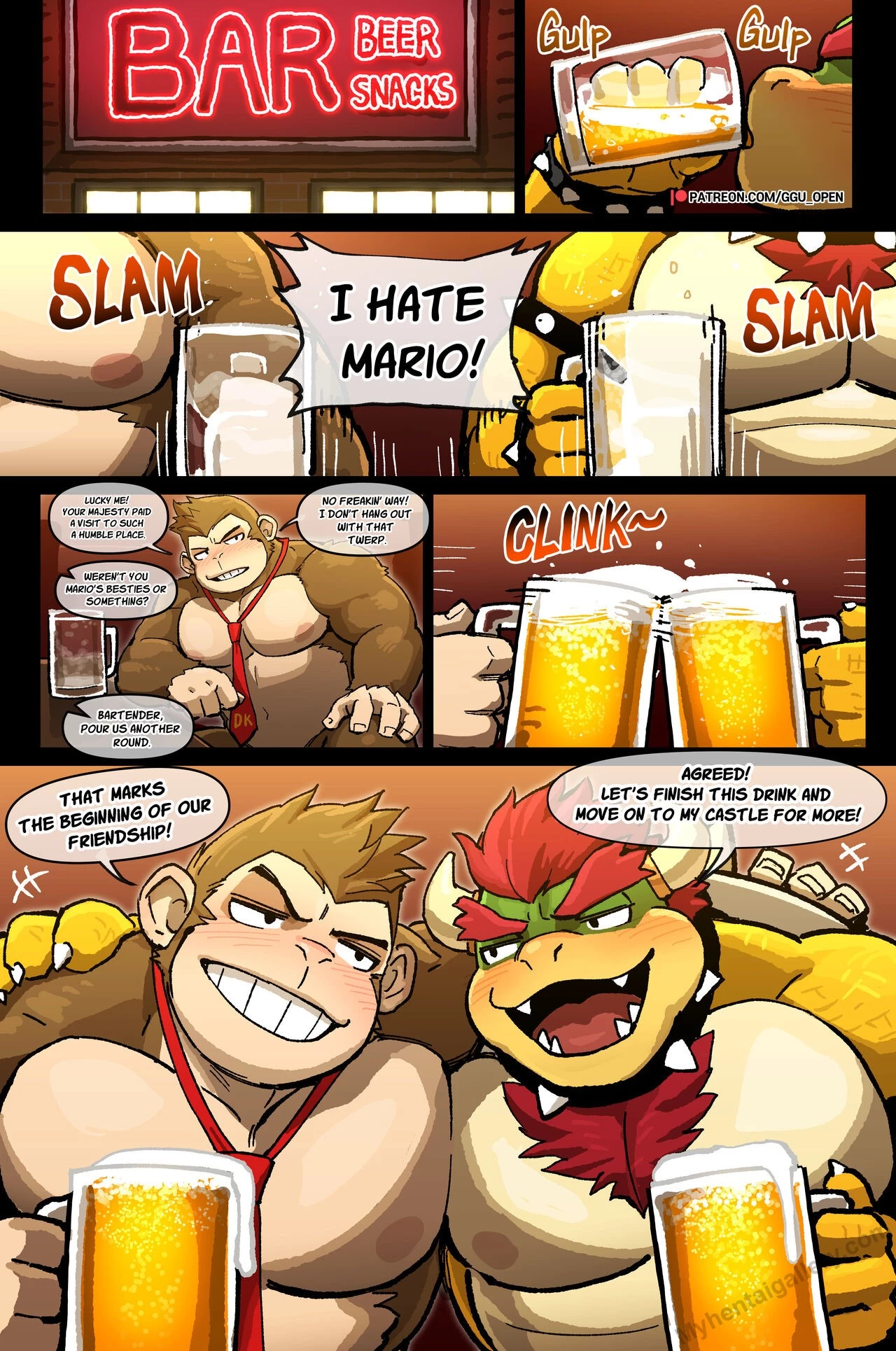 Bowser x DK