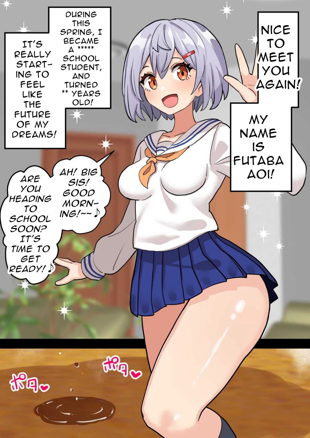 One Day, I Want To Be My Big Sisters Onahole  Imouto o Chinpo Case ni Suru Koutense Futanari Onee-chan no Hanashi image number 40