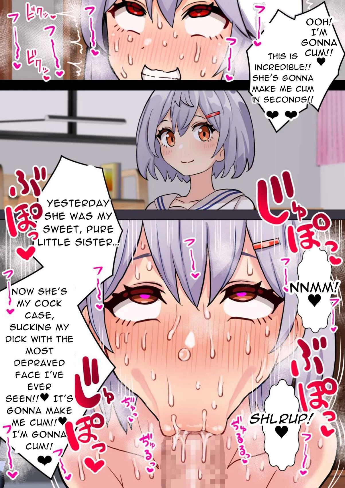 One Day, I Want To Be My Big Sisters Onahole  Imouto o Chinpo Case ni Suru Koutense Futanari Onee-chan no Hanashi image number 45
