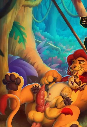 The lion king threesome incest