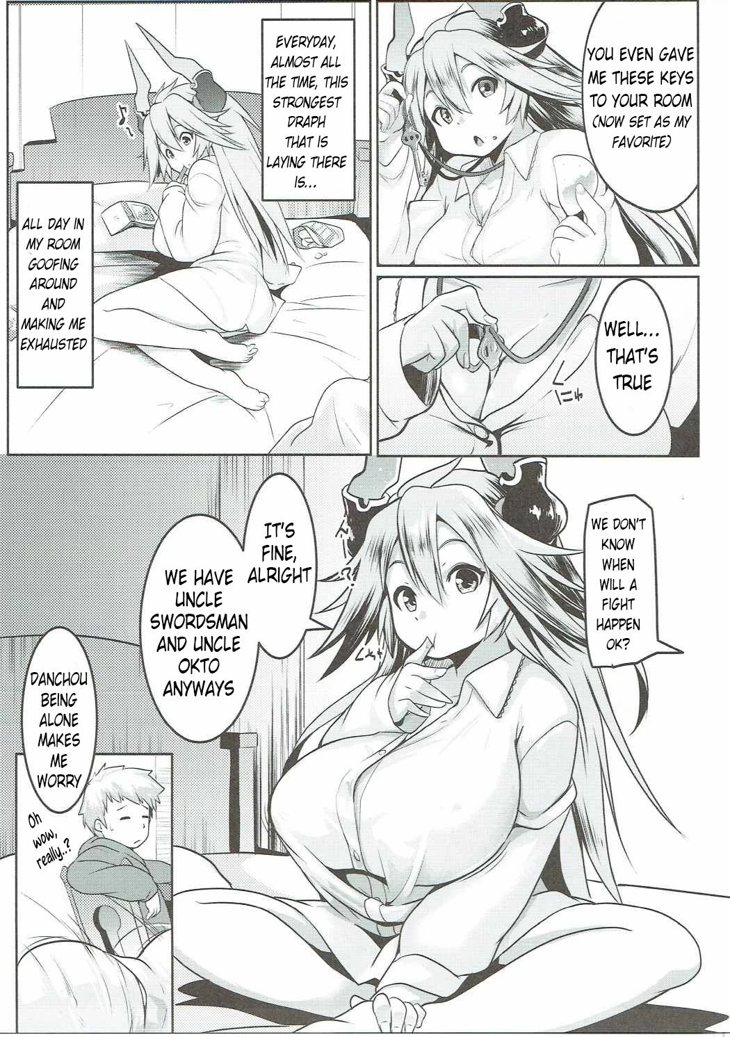 Im Bothered by Sarasas Breast So I Cant Focus!  Uchi no Sarasa no Oppai ga Kininatte Shuuchuu Dekinai! image number 4