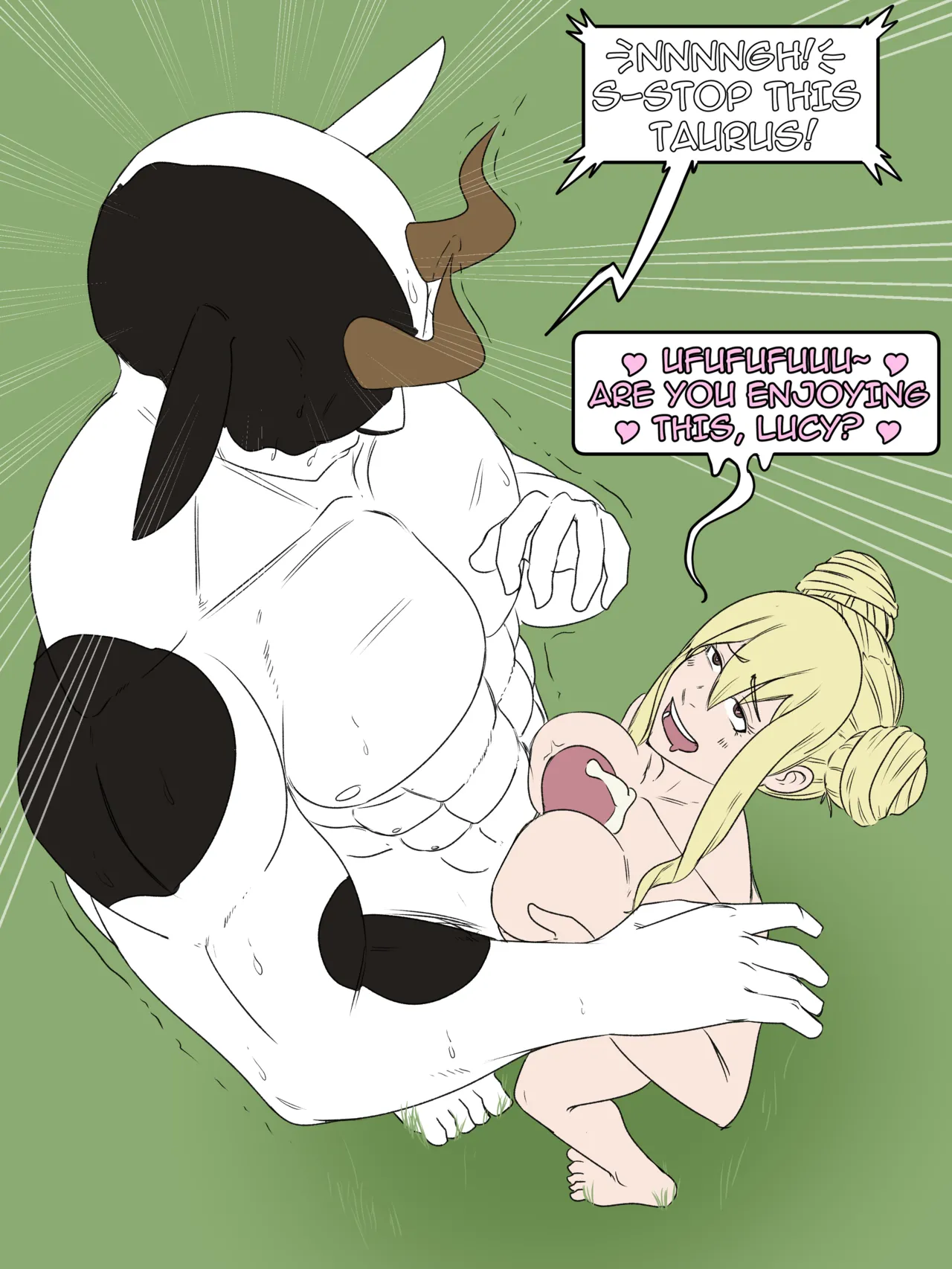 Lucy and Taurus Double TG Transformation into each other image number 4