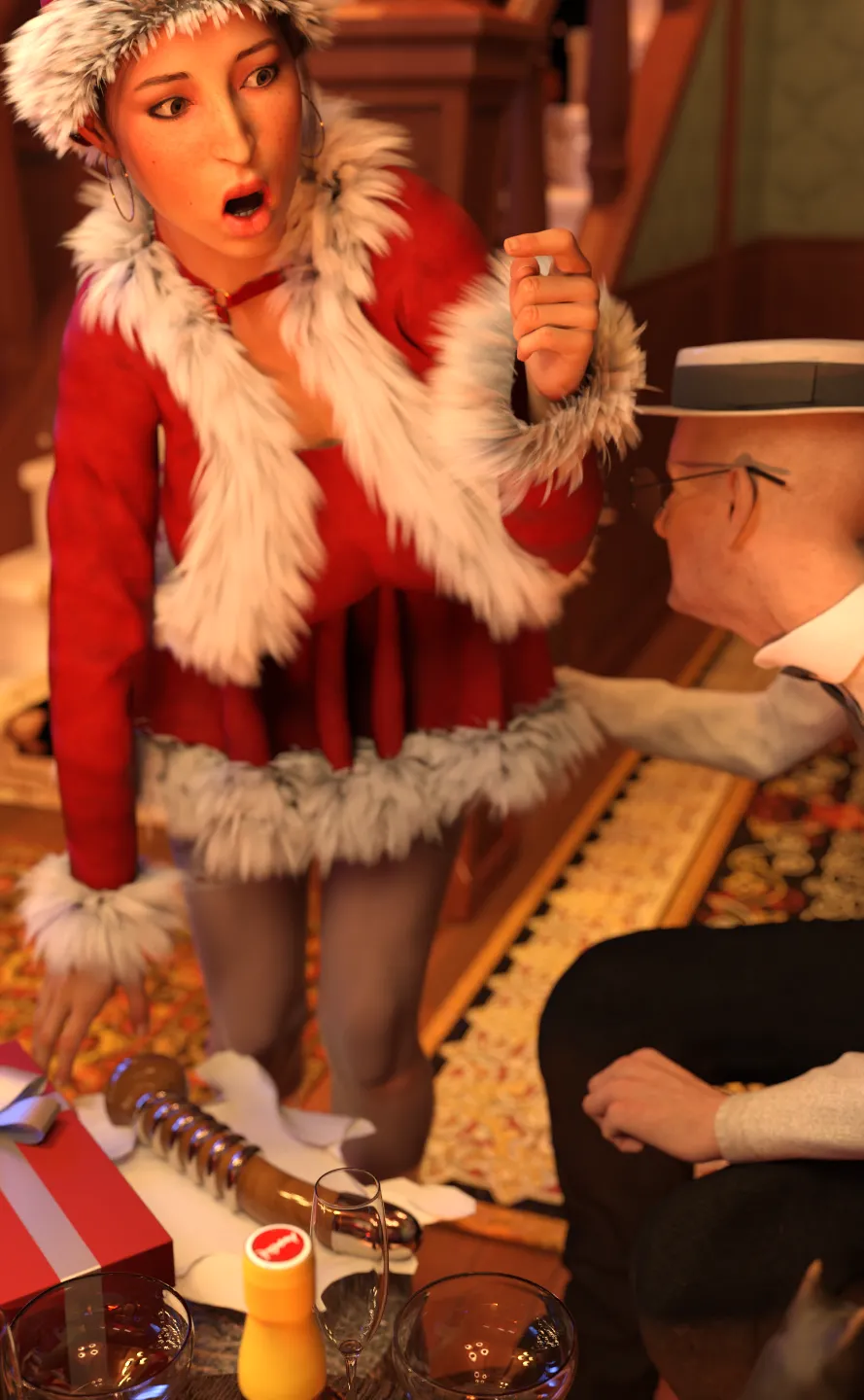 Lara Croft in  Christmas Gift  Winston image number 26