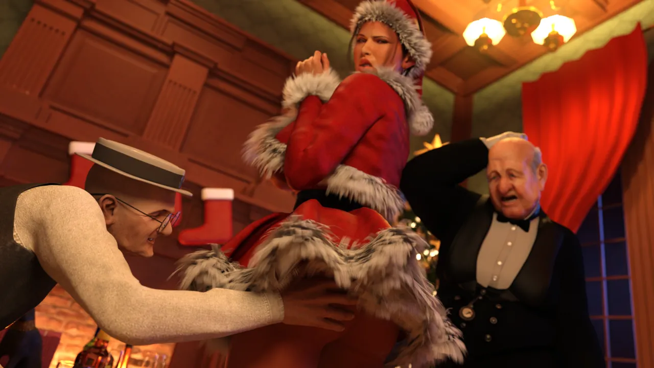 Lara Croft in  Christmas Gift  Winston image number 27