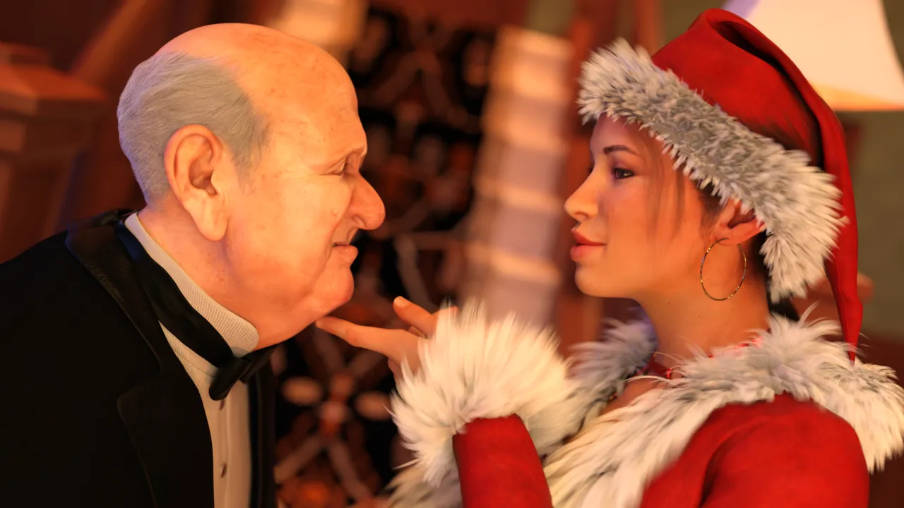 Lara Croft in  Christmas Gift  Winston image number 35