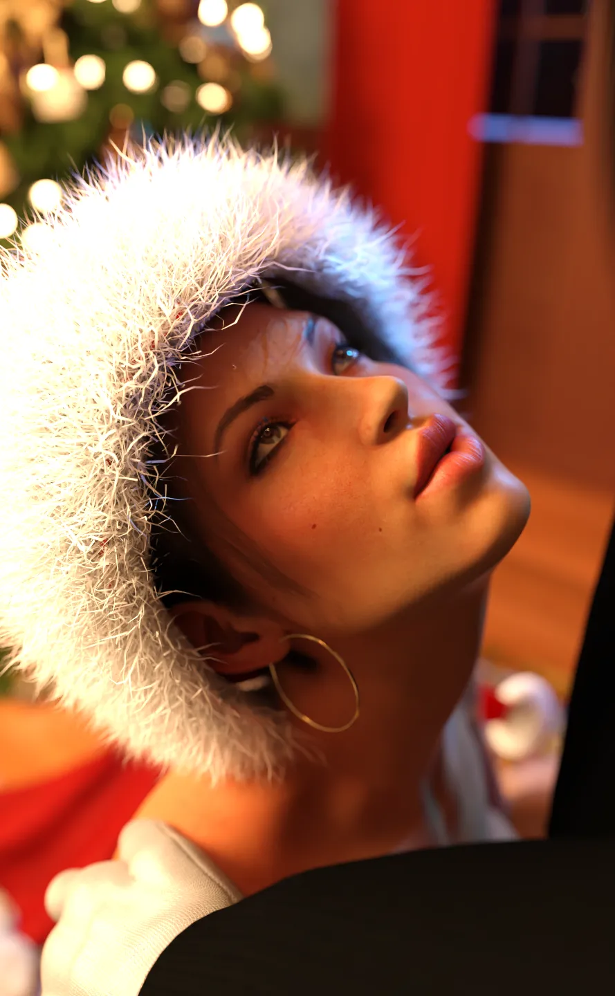 Lara Croft in  Christmas Gift  Winston image number 54