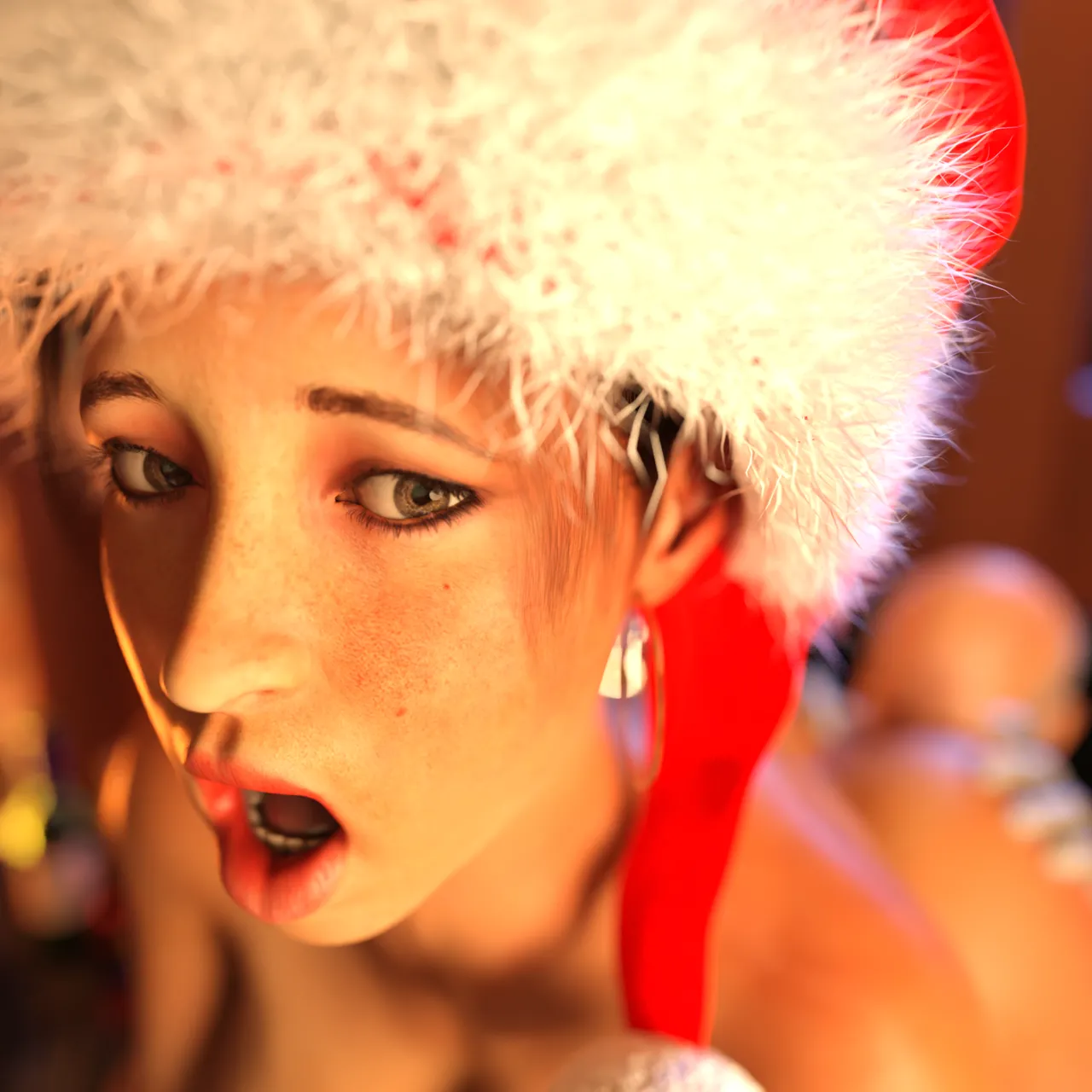 Lara Croft in  Christmas Gift  Winston image number 72