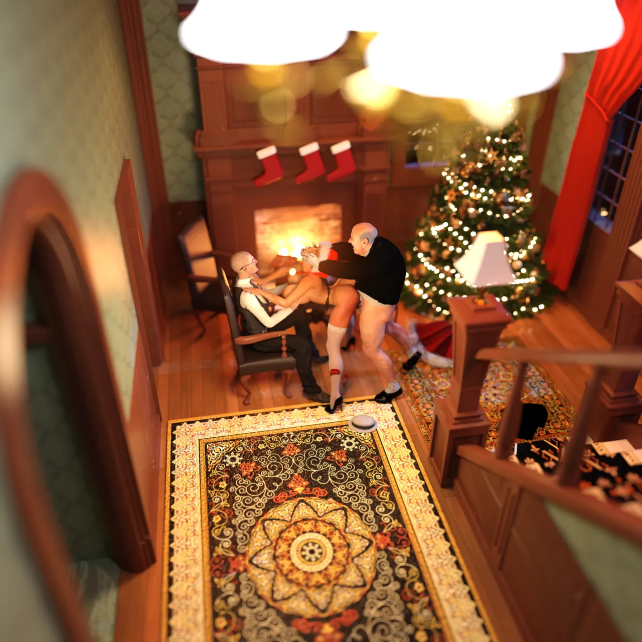 Lara Croft in  Christmas Gift  Winston image number 87