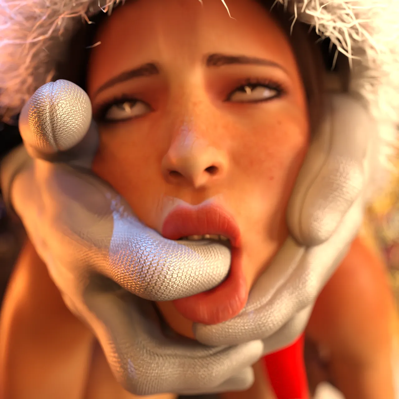 Lara Croft in  Christmas Gift  Winston image number 89