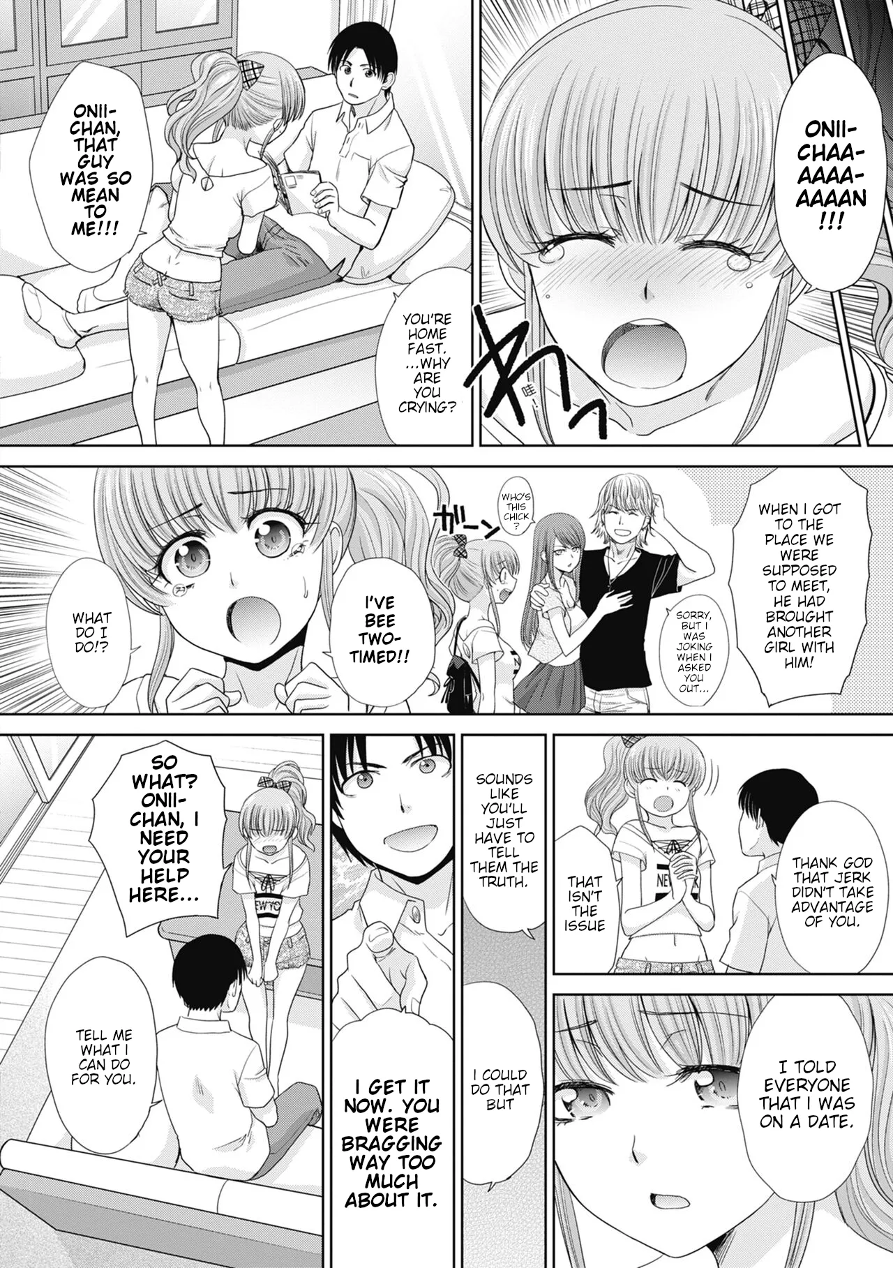 I had sex with my sister and then I had sex with her friends  Imouto to Yatte Shimattashi, Imouto no Tomodachi to mo Yatte Shimatta image number 3