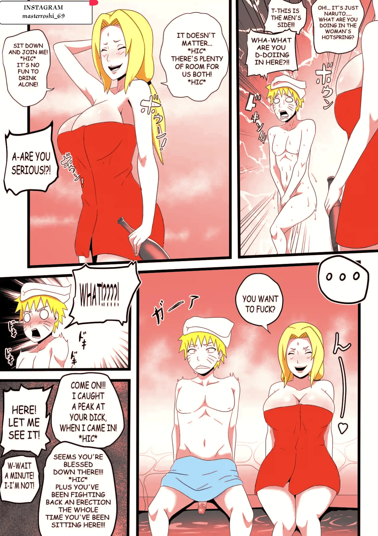 Naruto X Tsunade Hotspring Affair image number 2