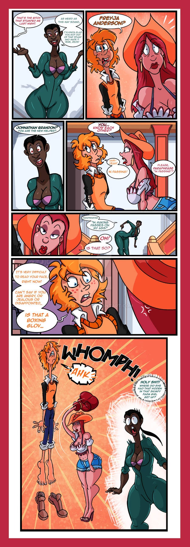 Johnny and Marshie - A House of Boobs image number 12